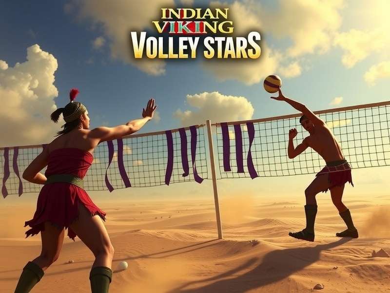 Indian Viking Volley Stars Gameplay